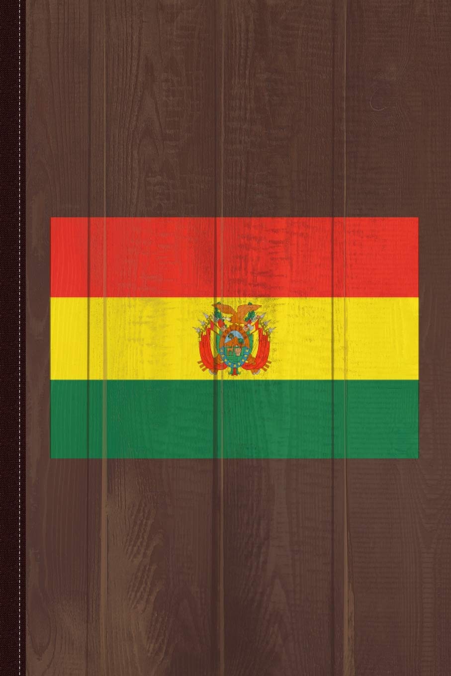 Bolivia Flag Journal Notebook: Blank Lined Ruled For Writing 6x9 110 Pages Essays & Short Stories