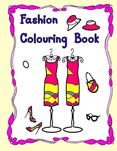 Fashion Colouring Book Hobbies & Crafts