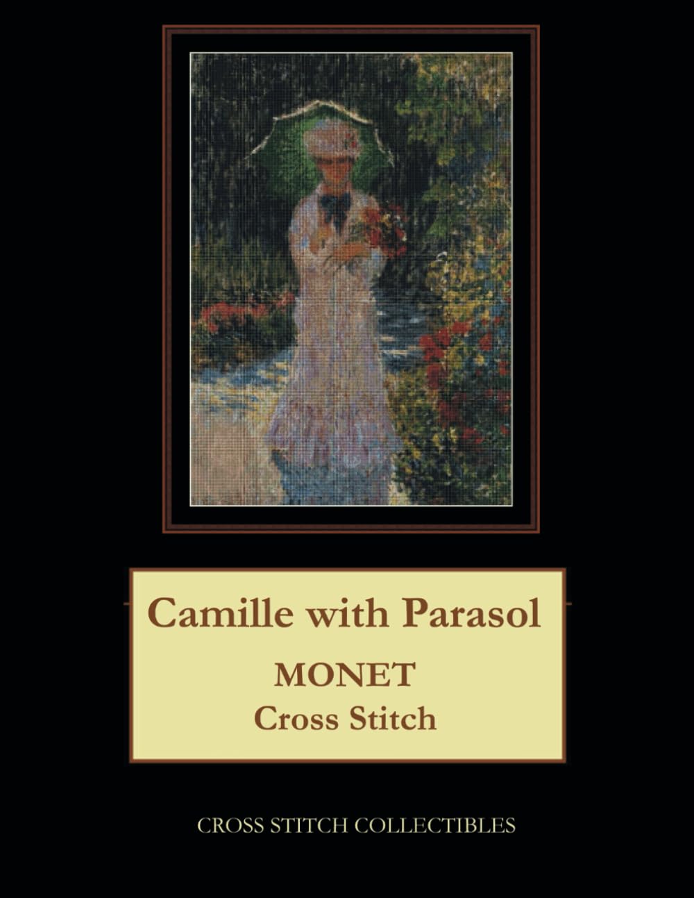 Camille with Parasol: Monet Cross Stitch Pattern Hobbies & Crafts