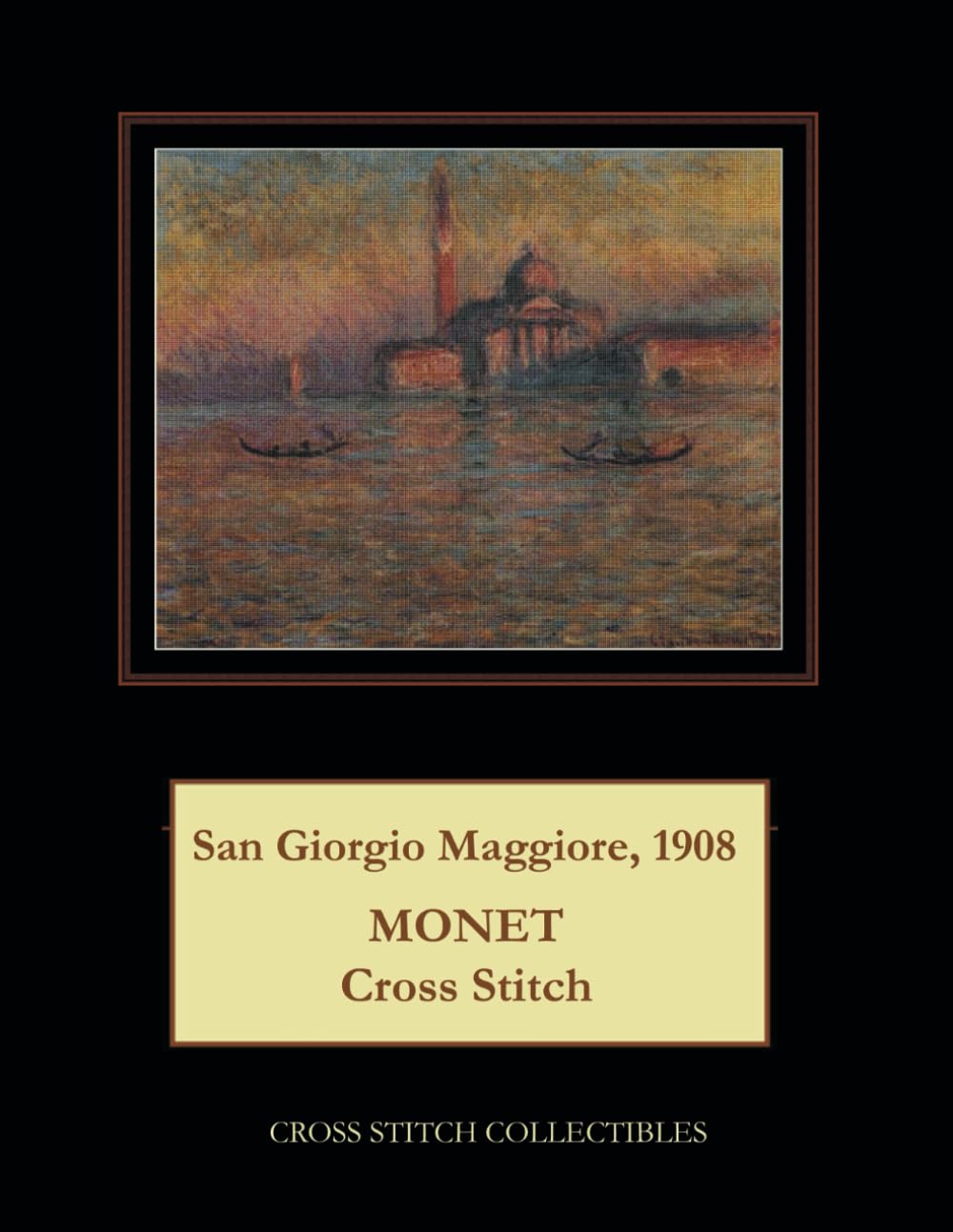 San Giorgio Maggiore, 1908: Monet Cross Stitch Pattern Hobbies & Crafts