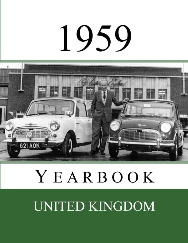 1959 UK Yearbook: Original book full of facts and figures from 1959 - Unique birthday gift / present idea. Reference Books