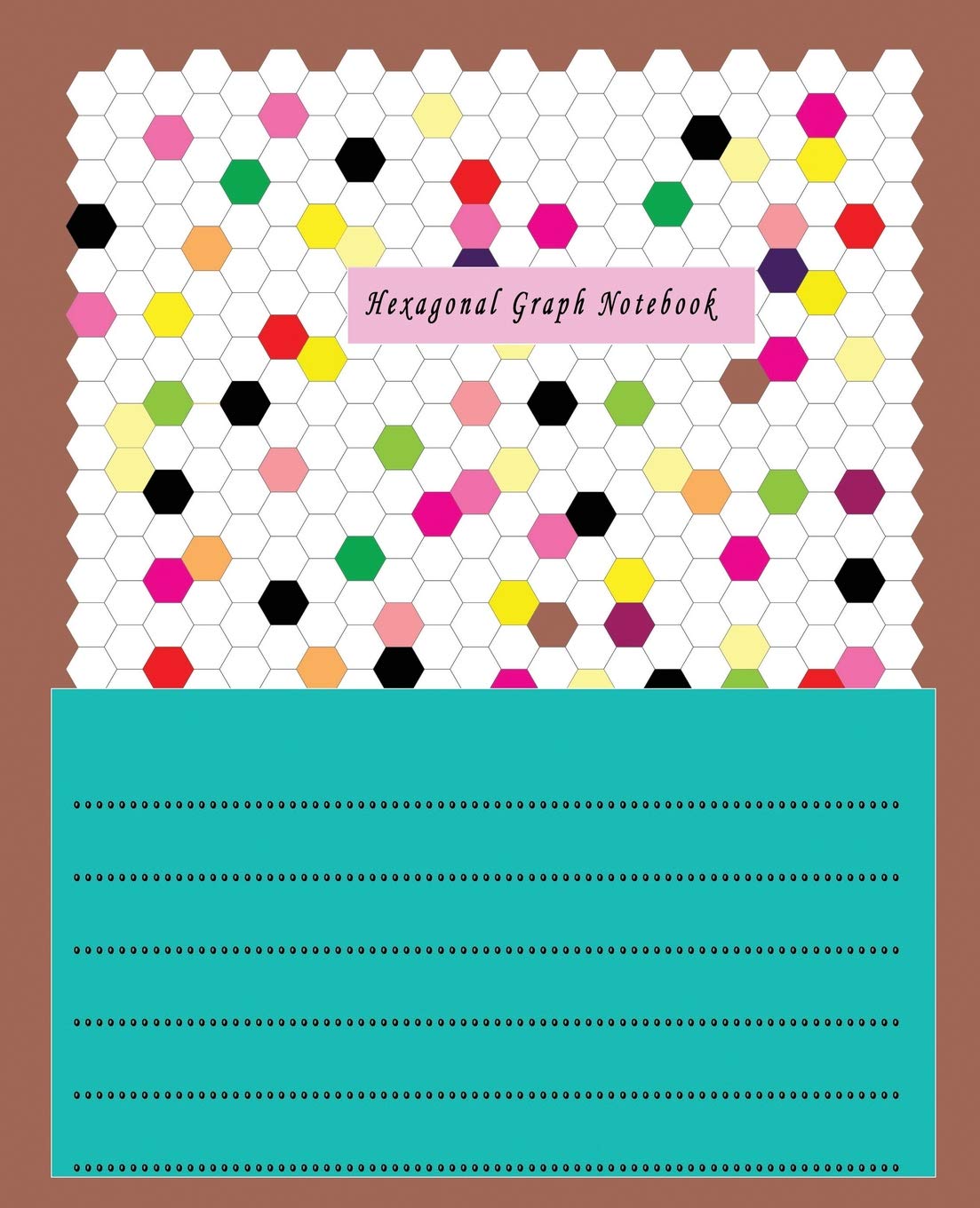 Hexagonal Graph Notebook: Hexagon Paper (Small) 0.2 Inches Hexes Radius (7.5"x 9.25") with 100 pages White Paper, Hexes Radius Honey comb paper, ... Composition Notebooks for Game Maps Grid Mats Media & Communication