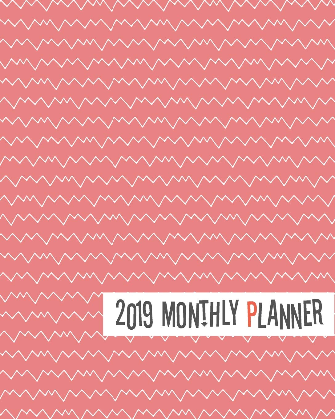 2019 Monthly Planner: Yearly Monthly Weekly 12 months 365 days Planner, Calendar Schedule, Appointment, Agenda, Meeting Hobbies & Crafts