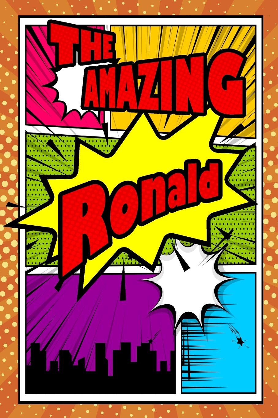 The Amazing Ronald: Handwriting Practice Paper for Kids Notebook with Dotted Lined Sheets for K-3 Students 120 pages 6"x9" Essays & Short Stories