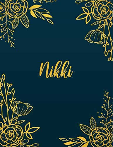 Nikki: Personalized Name Notebook/Journal Perfect Gift For Women & Girls 100 Pages A4 Film, Art & Culture