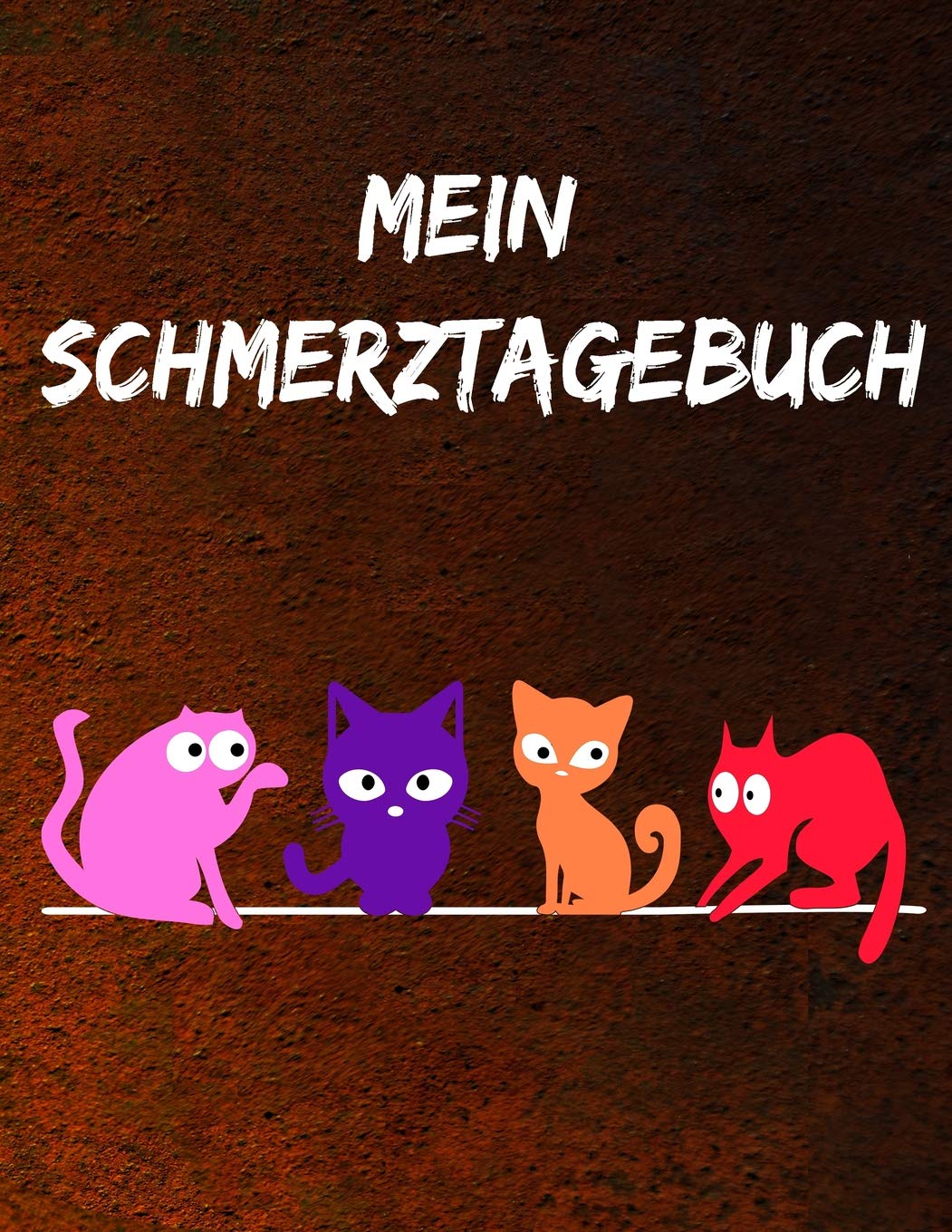 MEIN SCHMERZTAGEBUCH: Der Begleiter gegen den Schmerz als Schmerztagebuch auf vorgefertigten großen Seiten Seiten für 90 Tage A4 8,5x11 Zoll Contemporary literature Books