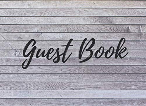 Guest Book: Vacation Rental Visitor Guest Book for Airbnb, VRBO, TripAdvisor, Booking Guests, 120 pages Travel Guides