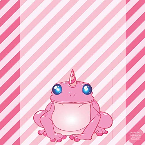 On-the-Dot™ Grid Journal: A Simply Creative Planner for Life, Unicorn Frog Princess, 8.5 x 8.5, 68 Bulleted Pages with Habit Tracker Page Business, Finance & Career