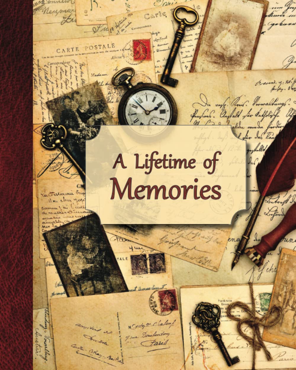A Lifetime of Memories: A guided journal for your Grandma, Grandpa or parent to record their memories and life experiences (Gift for Grandparents and Parents) Learning & Reference
