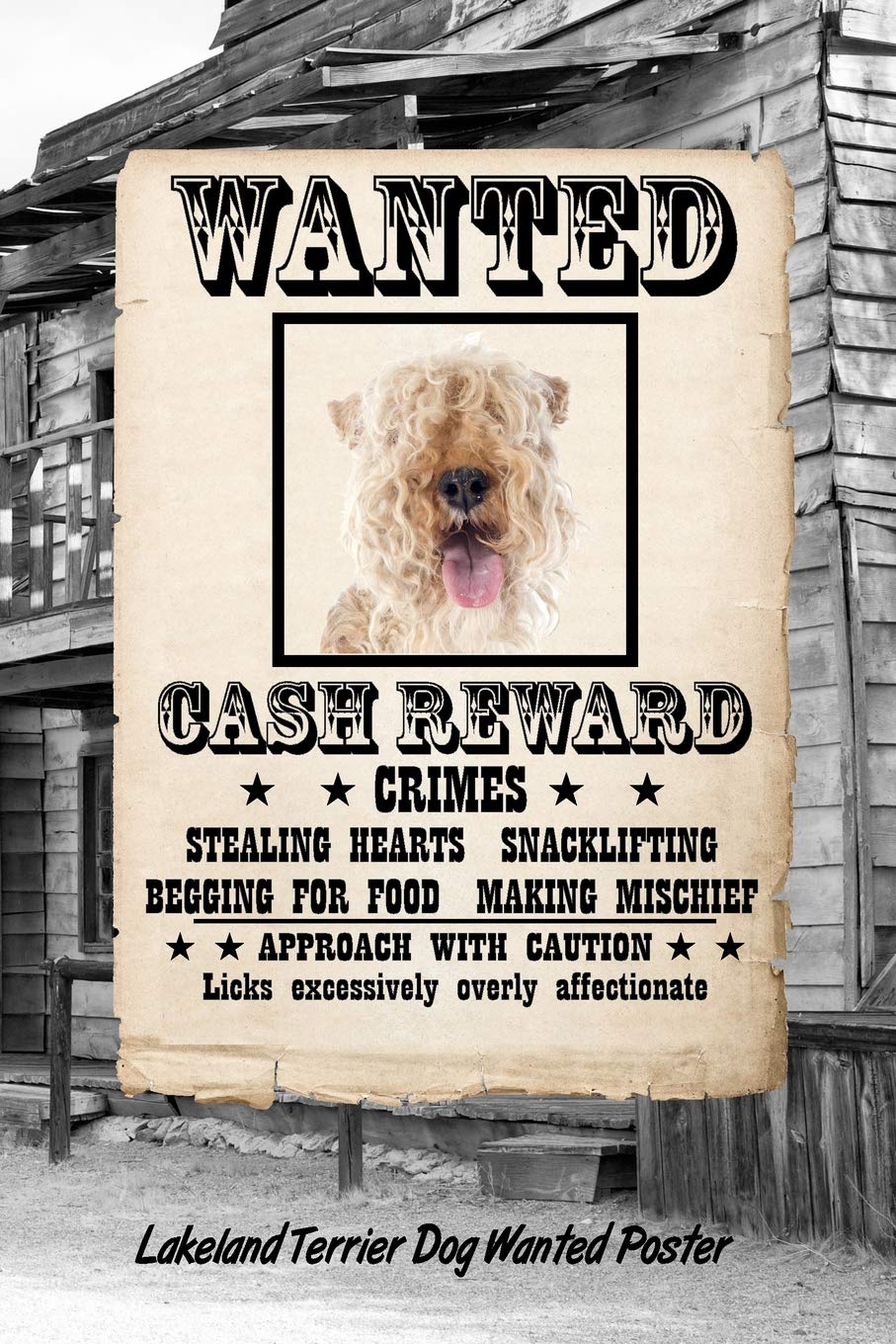 Lakeland Terrier Dog Wanted Poster: Beer Tasting Journal Rate and Record Your Favorite Beers Collect Beer Name, Brewer, Origin, Date, Sampled, Rating, ... meter, Note and Flavor wheel 120 pages 6"x9" Essays & Short Stories