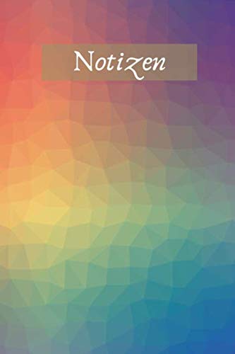 Notizbuch bunt für Kinder: Tagebuch / Notizbuch bunt blanko / Paperblank mit 120 Seiten Non-fiction