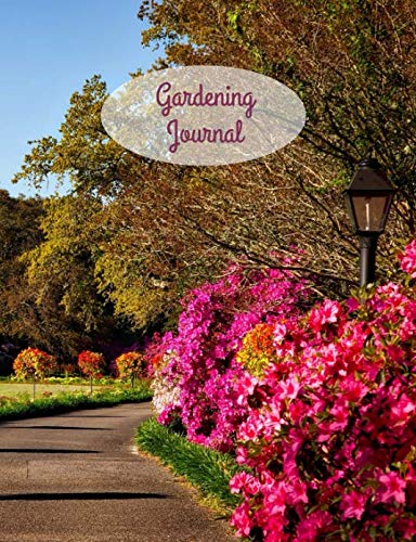 Gardening Journal: 7.44" x 9.69" Record Keeping Notebook Architecture