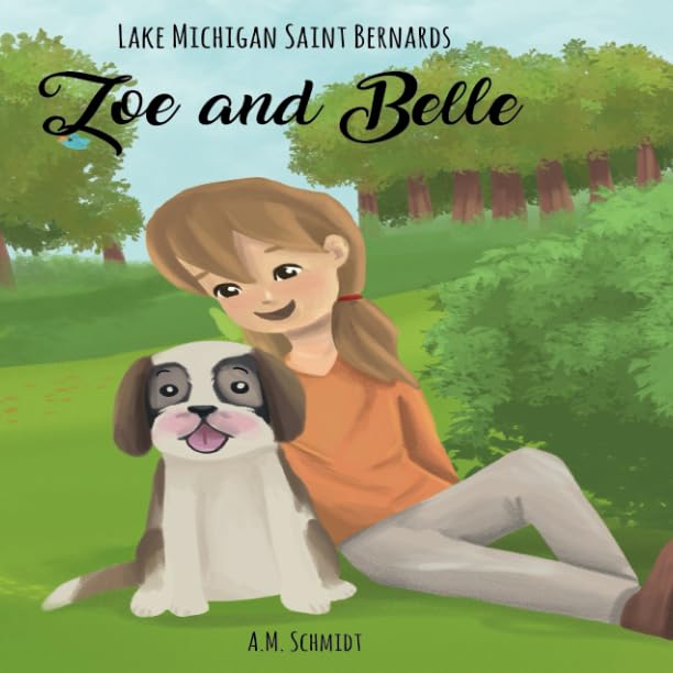 Lake Michigan Saint Bernards Zoe and Belle Non-fiction