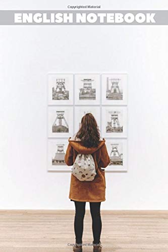 English Notebook: 2019 Notebook | Best A5 English Journal | Daily & Journal | American Notebook | Lined Page | Perfect Gift (6x9) Contemporary literature