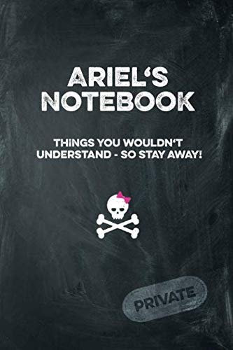 Ariel's Notebook Things You Wouldn't Understand So Stay Away! Private: Lined Journal Books