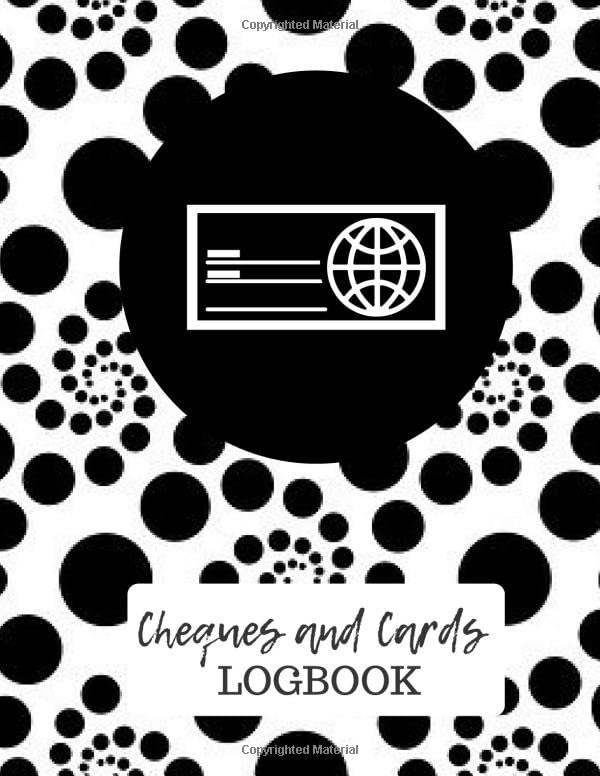 Cheques and Cards Logbook: Checkbook register and account payment tracker (Account Tracker, Band 84) Business, Finance & Career