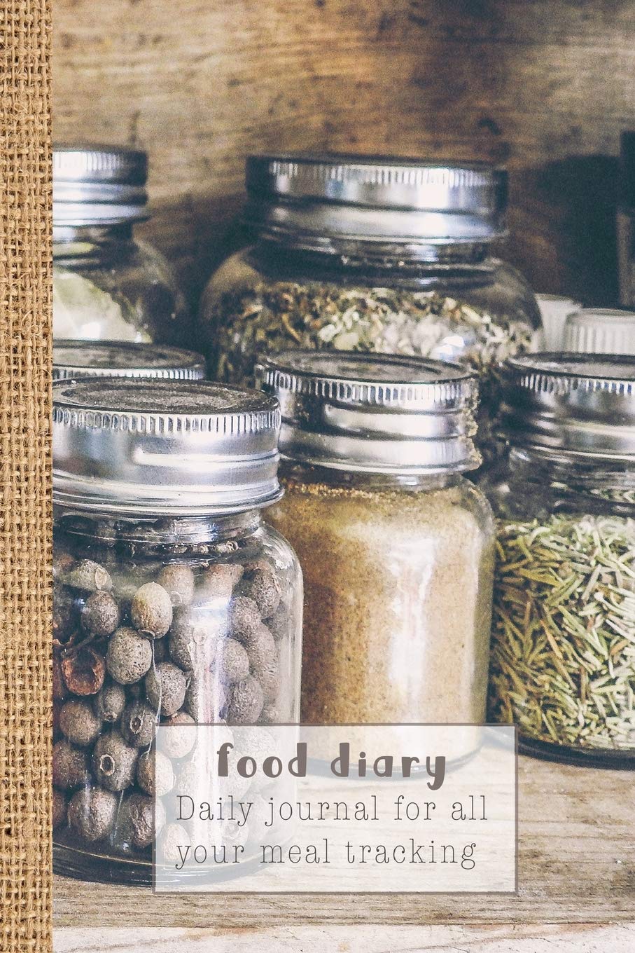 Food diary: Daily journal for all your meal tracking, calorie intake and exercise over a three-month period - Healthy options storage Health, Nutrition & Fitness