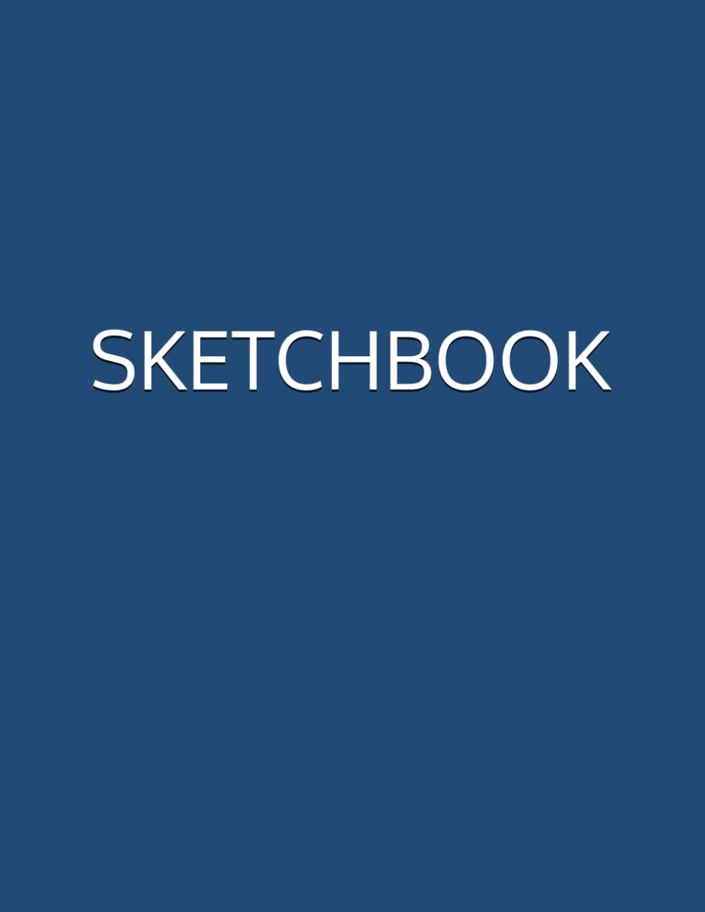Sketchbook: (8.5" x 11", Personalised Artist Sketchbook) Arts & Music