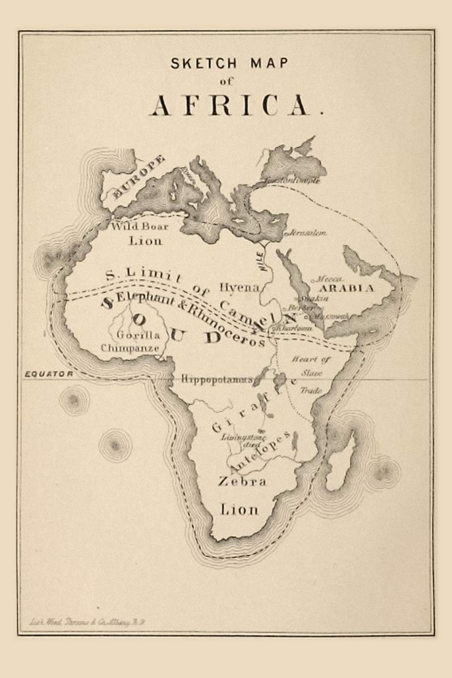 Vintage Map of Africa Journal (Vintage Map Journals, Band 1) Leisure, Home & Garden
