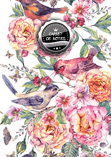 Carnet de Notes Hexagones: A4 - 21 x 29.7 cm - 150+ pages avec Hexagones - Chimie Organique - Cahier de Chimie Cahier de Laboratoire - Journal - ... arbres ! (Aquarelles, Watercolor) - K070 book