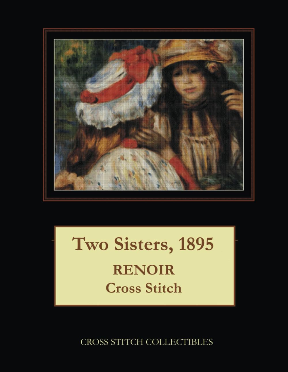 Two Sisters, 1895: Renioir Cross Stitch Pattern Hobbies & Crafts