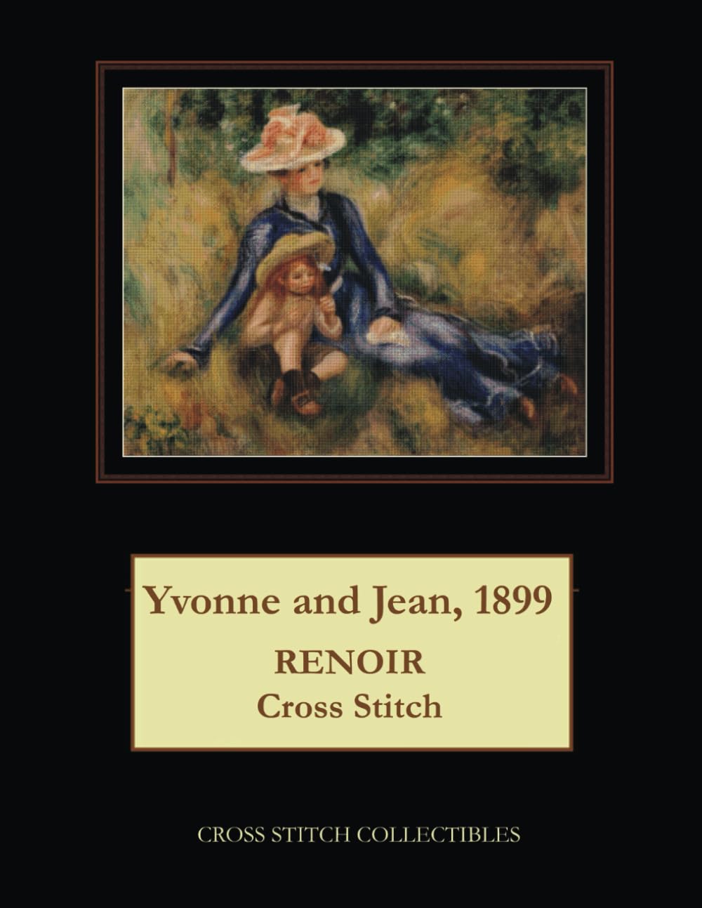 Yvonne and Jean, 1899: Renoir Cross Stitch Pattern Hobbies & Crafts