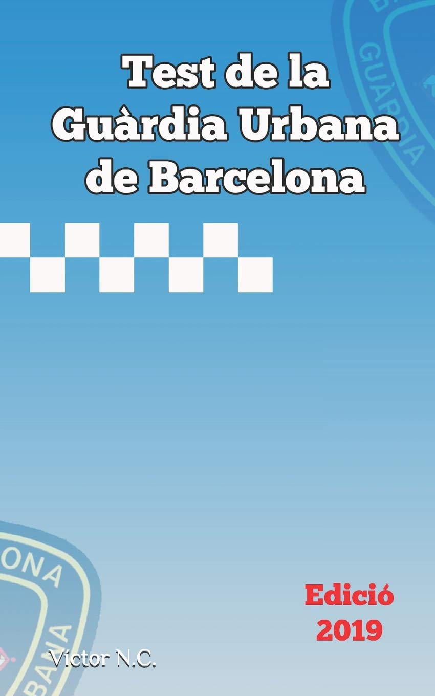 Test de la Guàrdia Urbana de Barcelona 2019 book