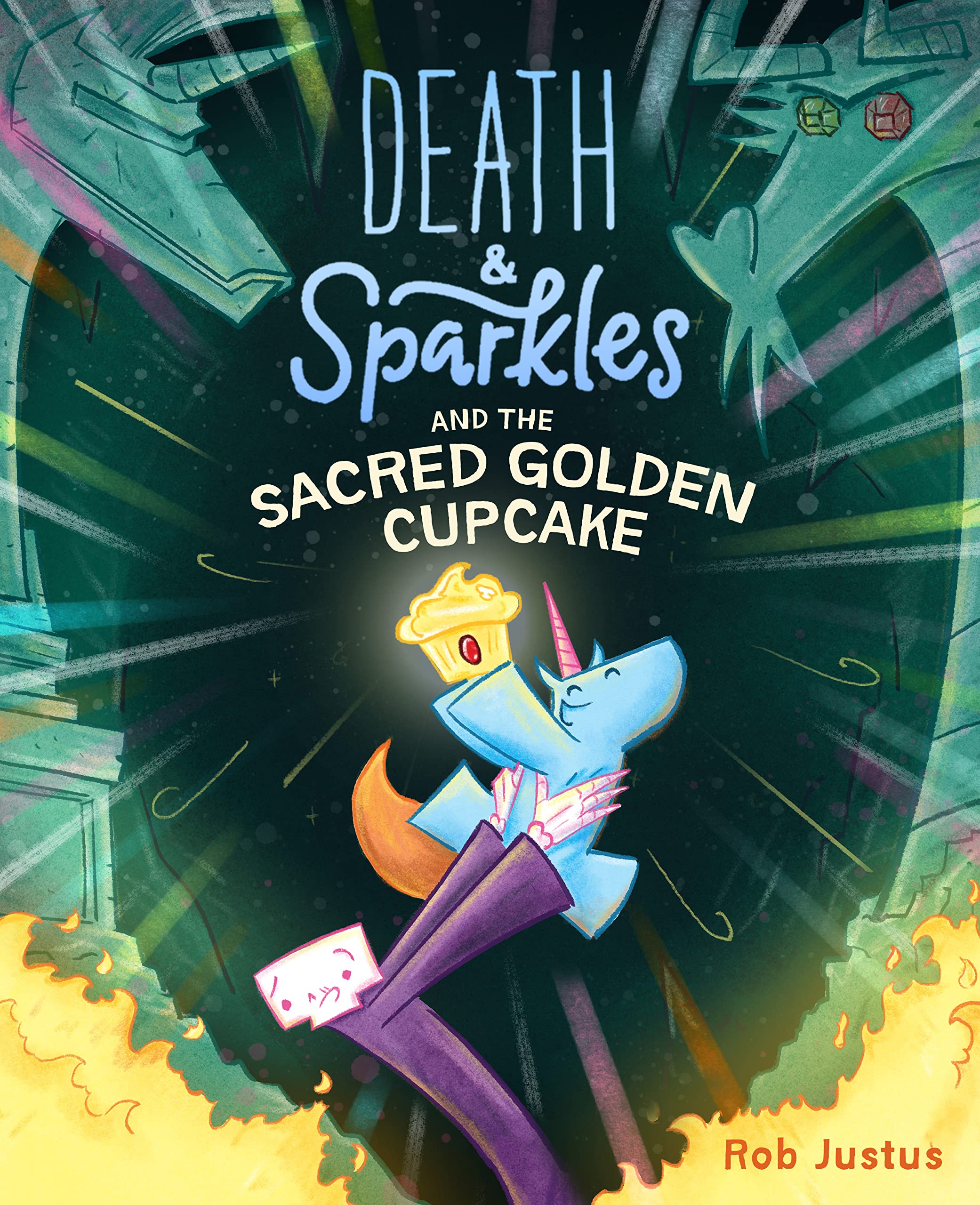 Death & Sparkles and the Sacred Golden Cupcake: Book 2 Manga