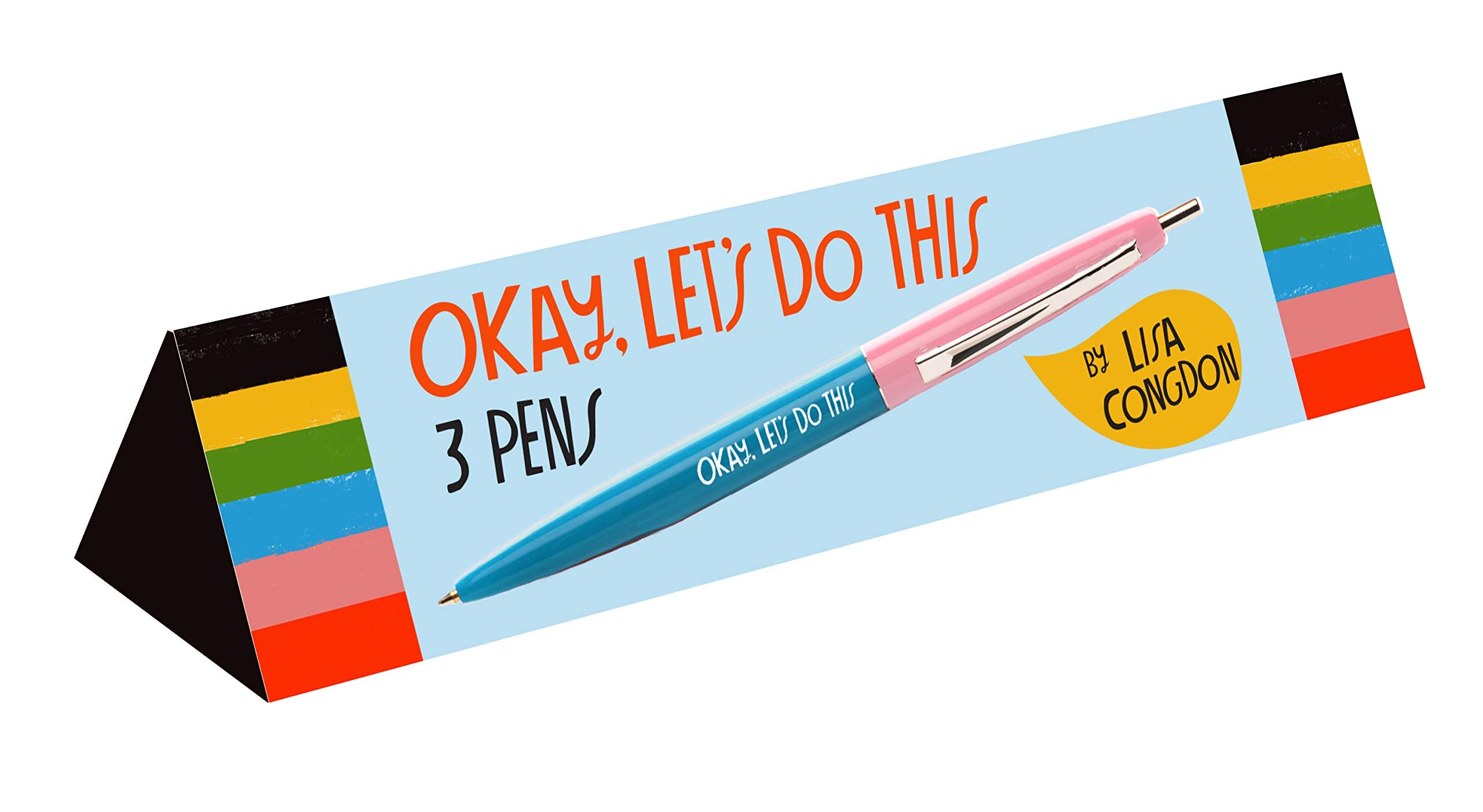 OKAY LETS DO THIS PEN SET: Three Pens (Lisa Congdon x Chronicle Books) Lifestyle