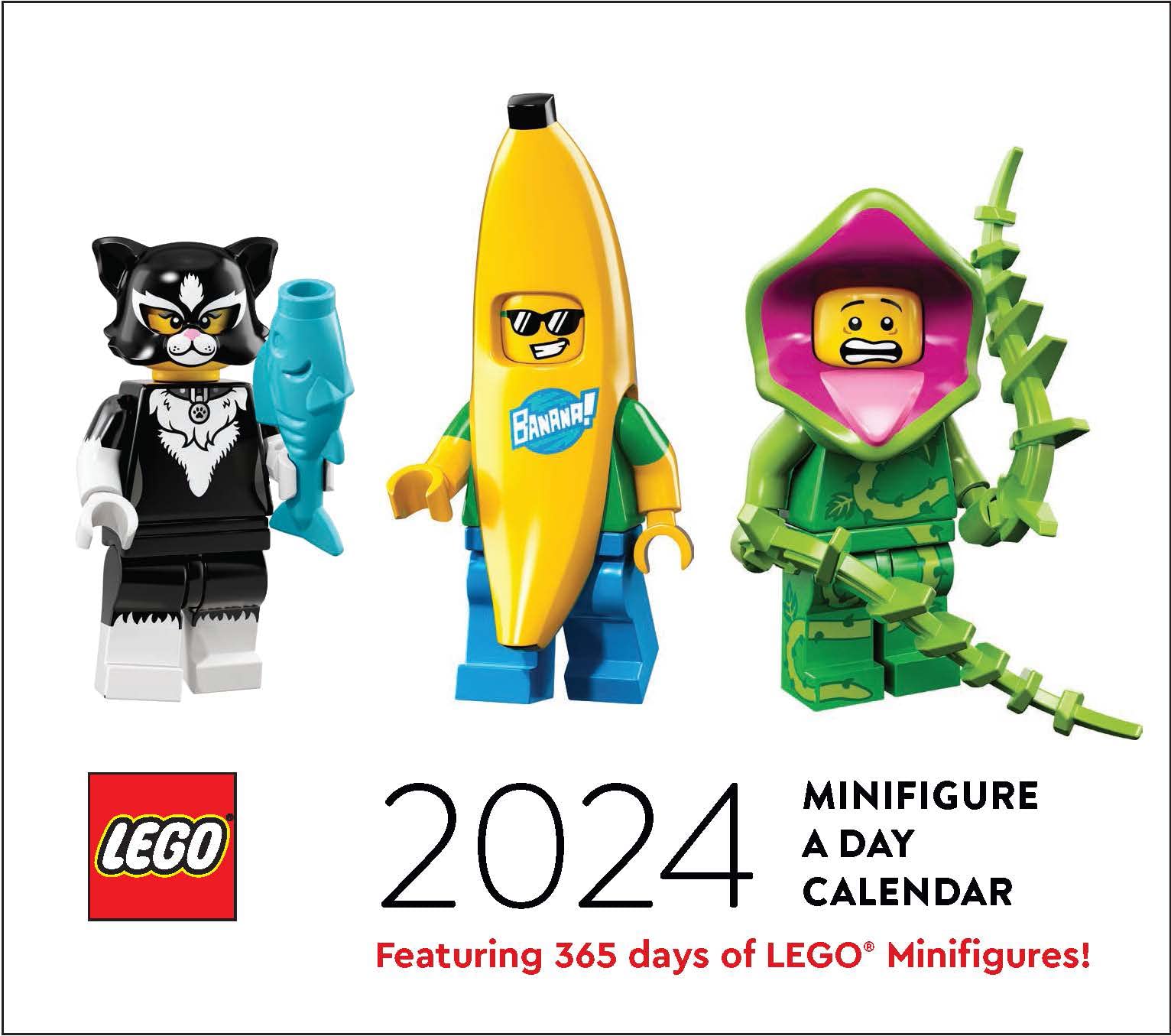 LEGO Minifigure a Day 2024 Daily Calendar book