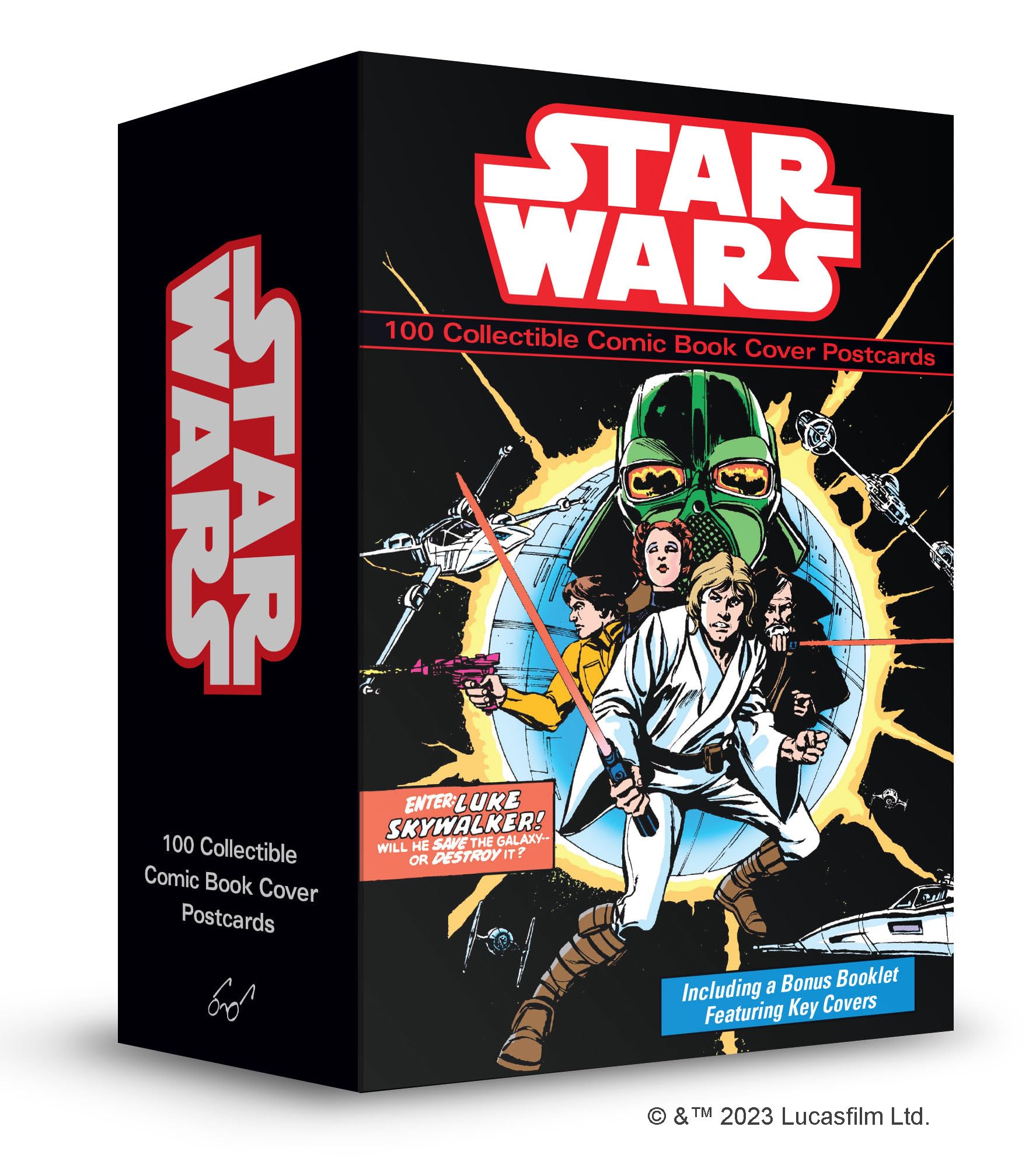 Star Wars 100 Collectible Comic Book Cover Postcards Manga