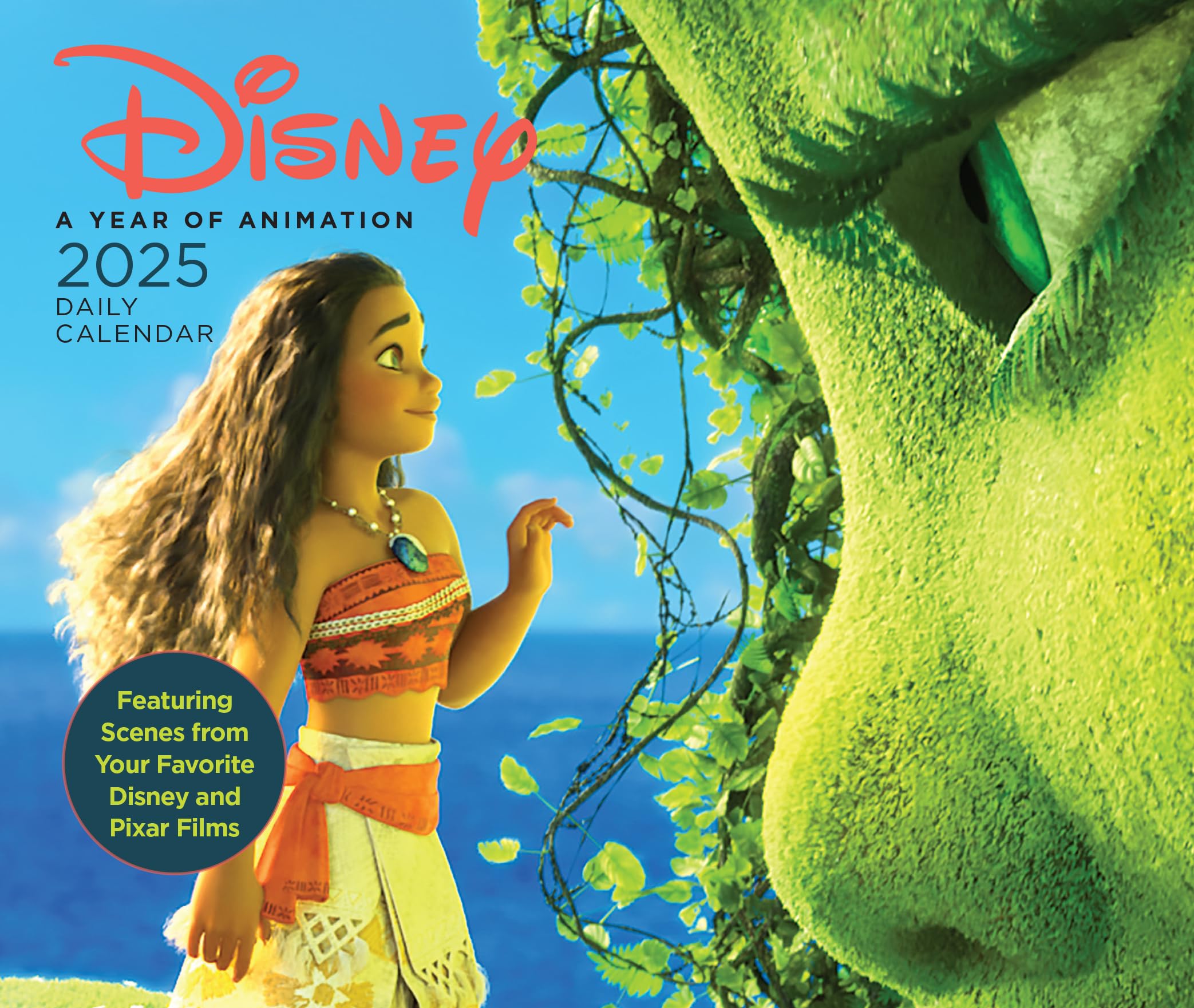 Disney A Year of Animation 2025 Daily Calendar Books