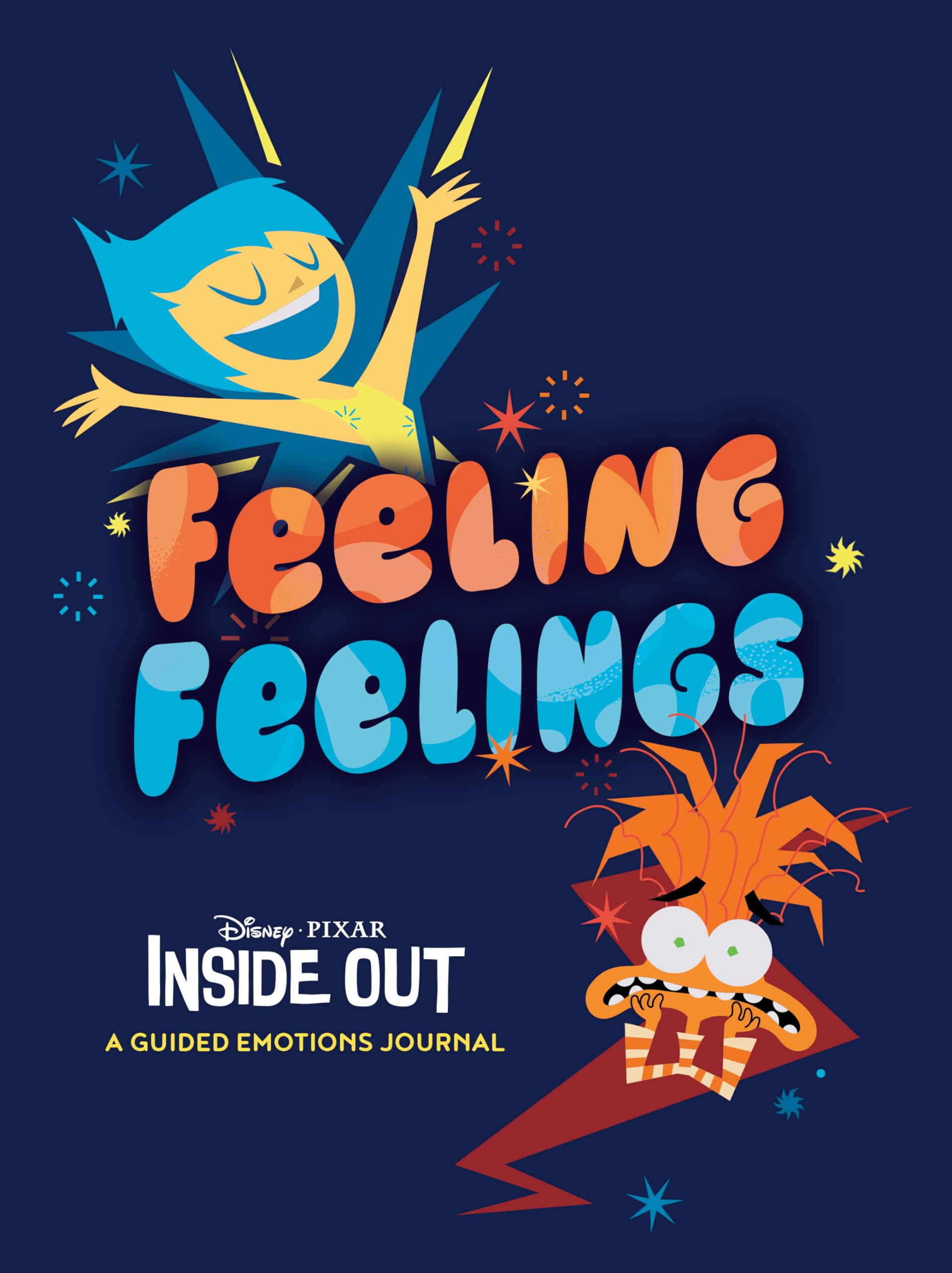 Disney/Pixar Feeling Feelings: Inside Out: A Guided Emotions Journal Film, Art & Culture