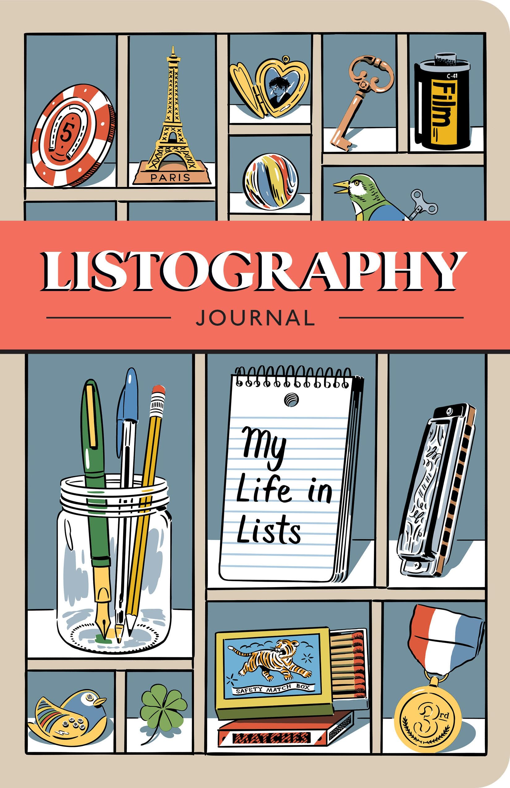 Listography Journal (Updated Edition): My Life in Lists Leisure, Home & Garden