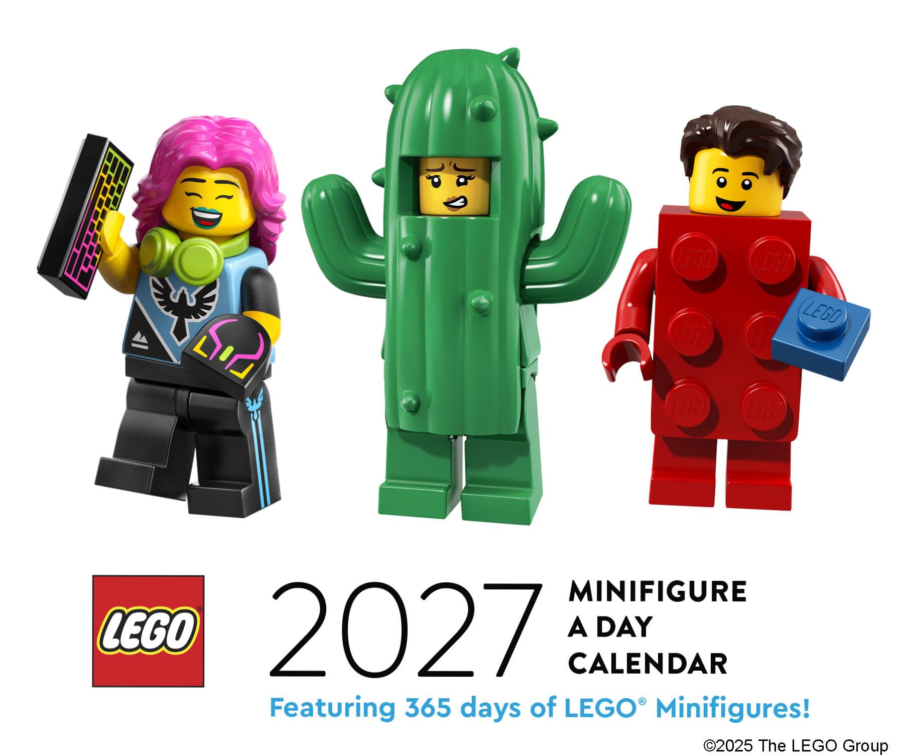LEGO Minifigure a Day 2027 Daily Calendar Leisure, Home & Garden