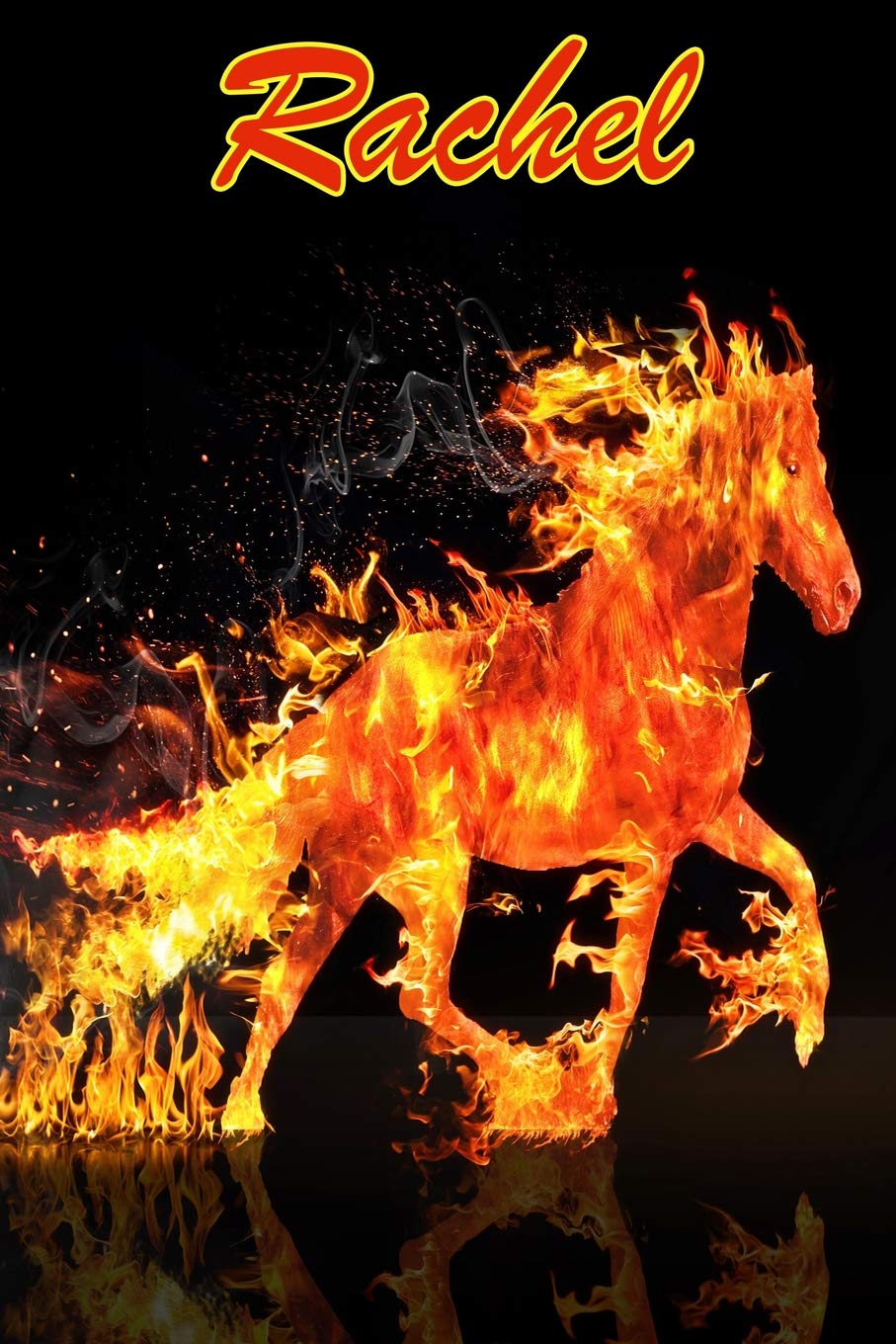 Horse Passion: Rachel: College Ruled | Composition Book | Diary | Lined Journal Mathematics