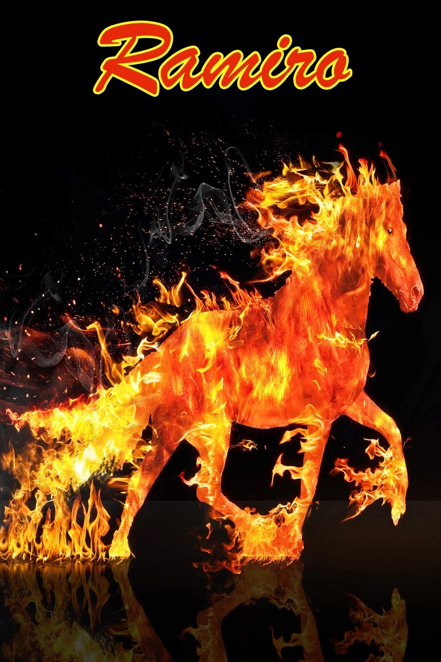 Horse Passion: Ramiro: College Ruled | Composition Book | Diary | Lined Journal Mathematics