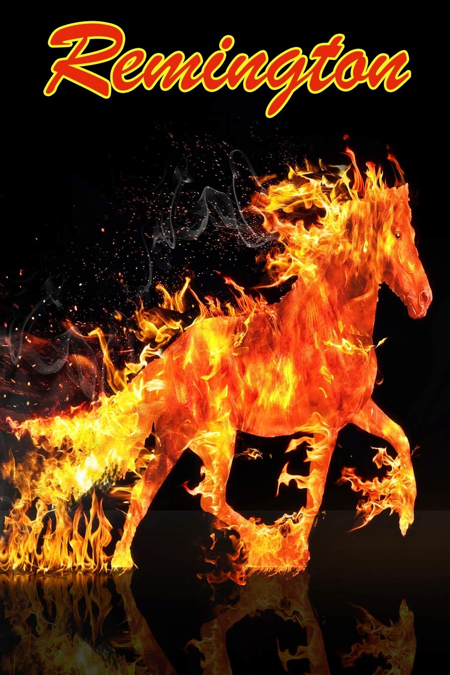 Horse Passion: Remington: College Ruled | Composition Book | Diary | Lined Journal Mathematics