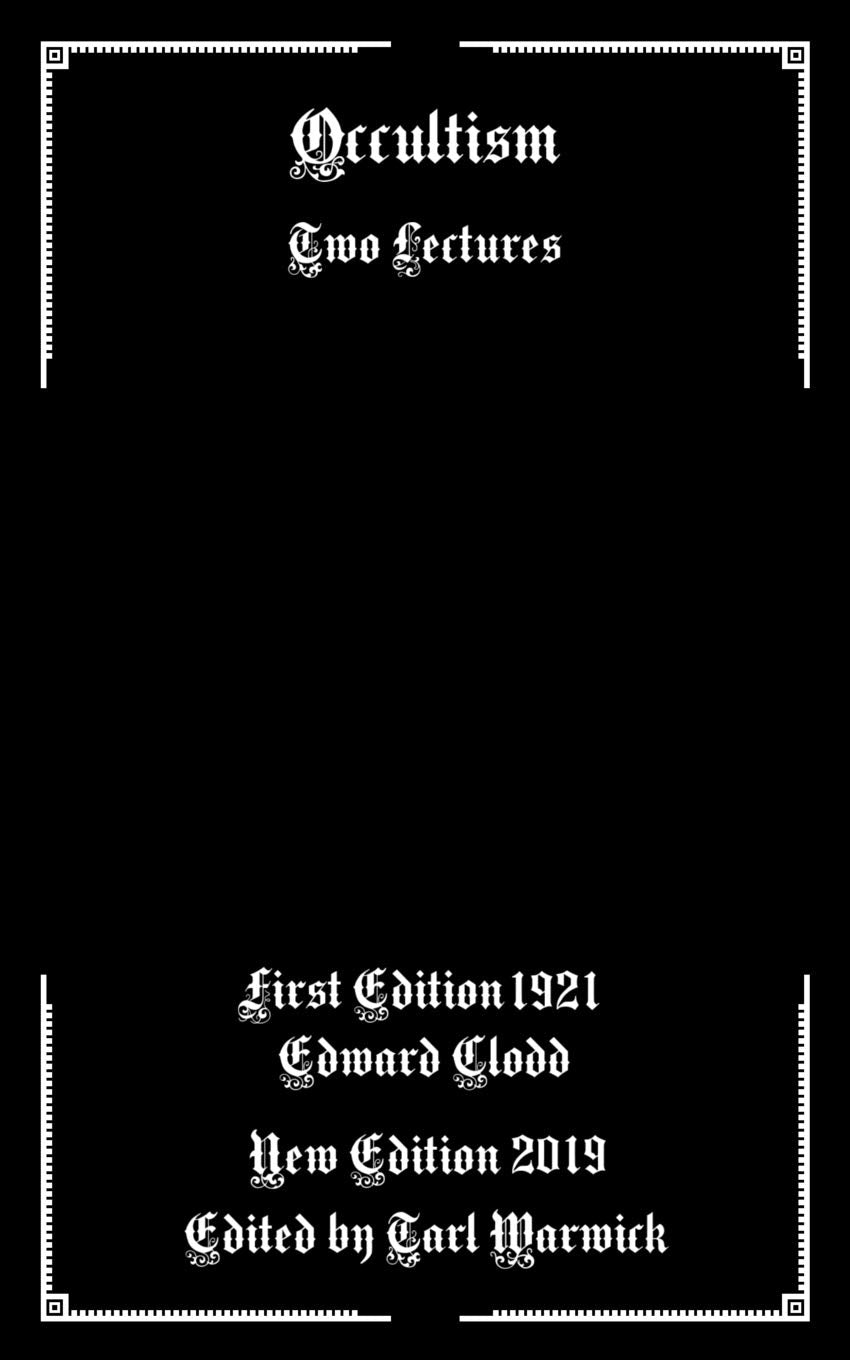 Occultism: Two Lectures Religion & Esotericism