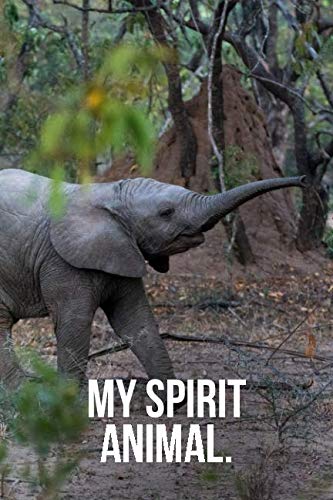 My Spirit Animal: Baby Elephant Journal Mathematics