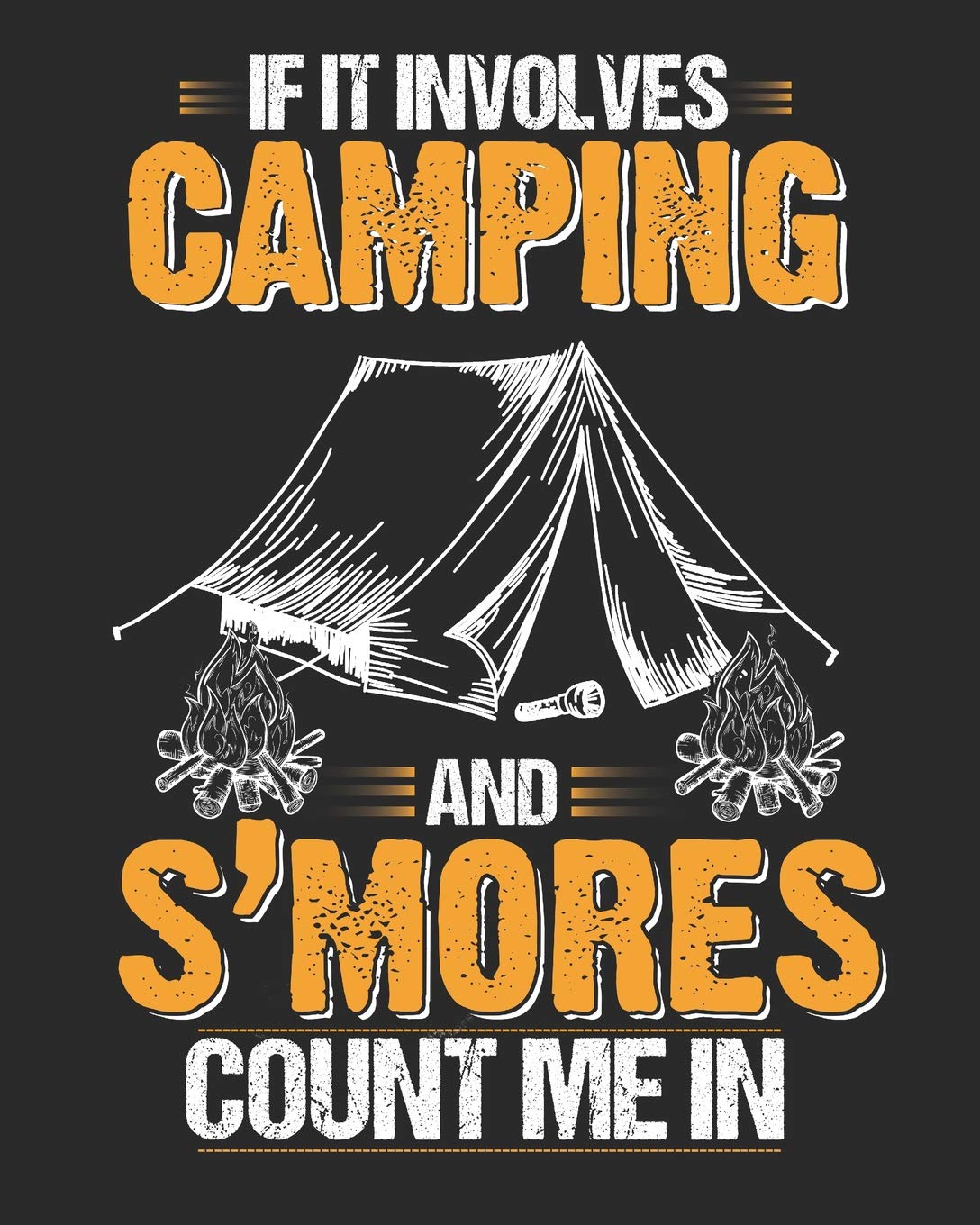 Family Camping Trip Journal: 150 Pages To Record Campsite Details & Memories - 8" x 10" Camping and Smores Design Softback Cover (Camp Journals, Band 2) Camping & Survival Books