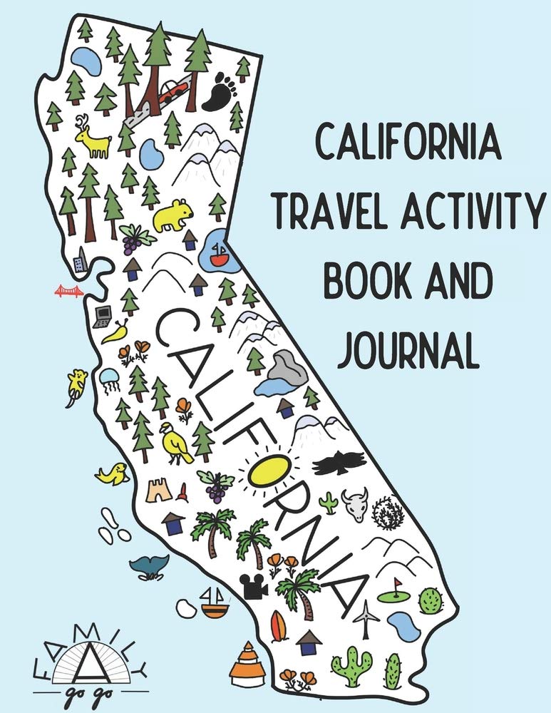 California Travel Activity Book and Journal Non-fiction