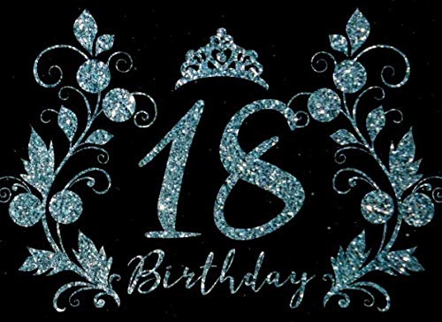 18 Birthday: Guest Book For Eighteen Birthday Celebration With Decorated Interior Gemstones Flowers Tiara Soft Cover Health, Nutrition & Fitness