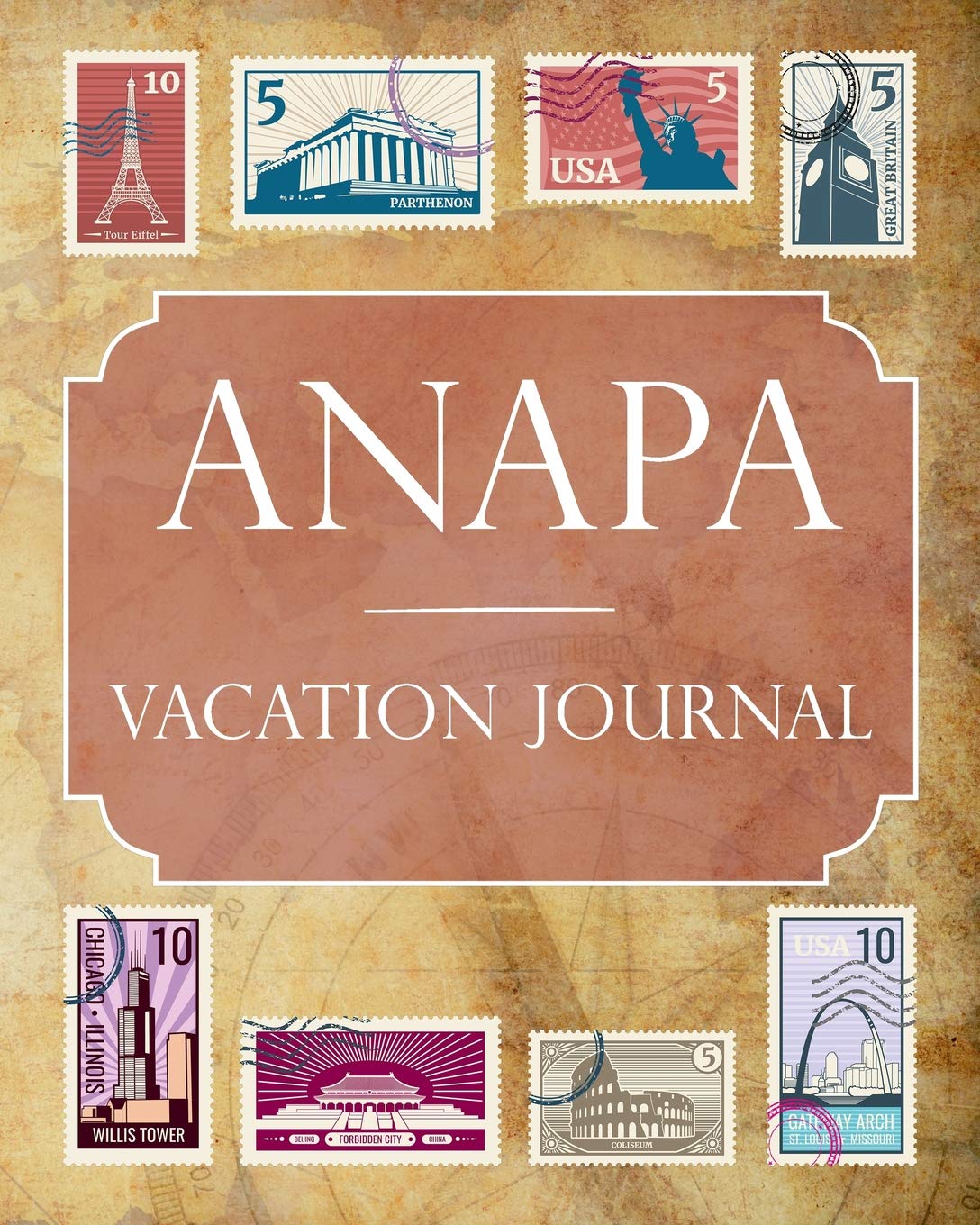 Anapa Vacation Journal: Blank Lined Anapa Travel Journal/Notebook/Diary Gift Idea for People Who Love to Travel Leisure, Home & Garden