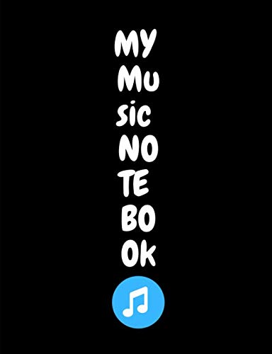 My music notebook: music production notebook pages for lyrics poems songs and settings song writing note book Arts & Music