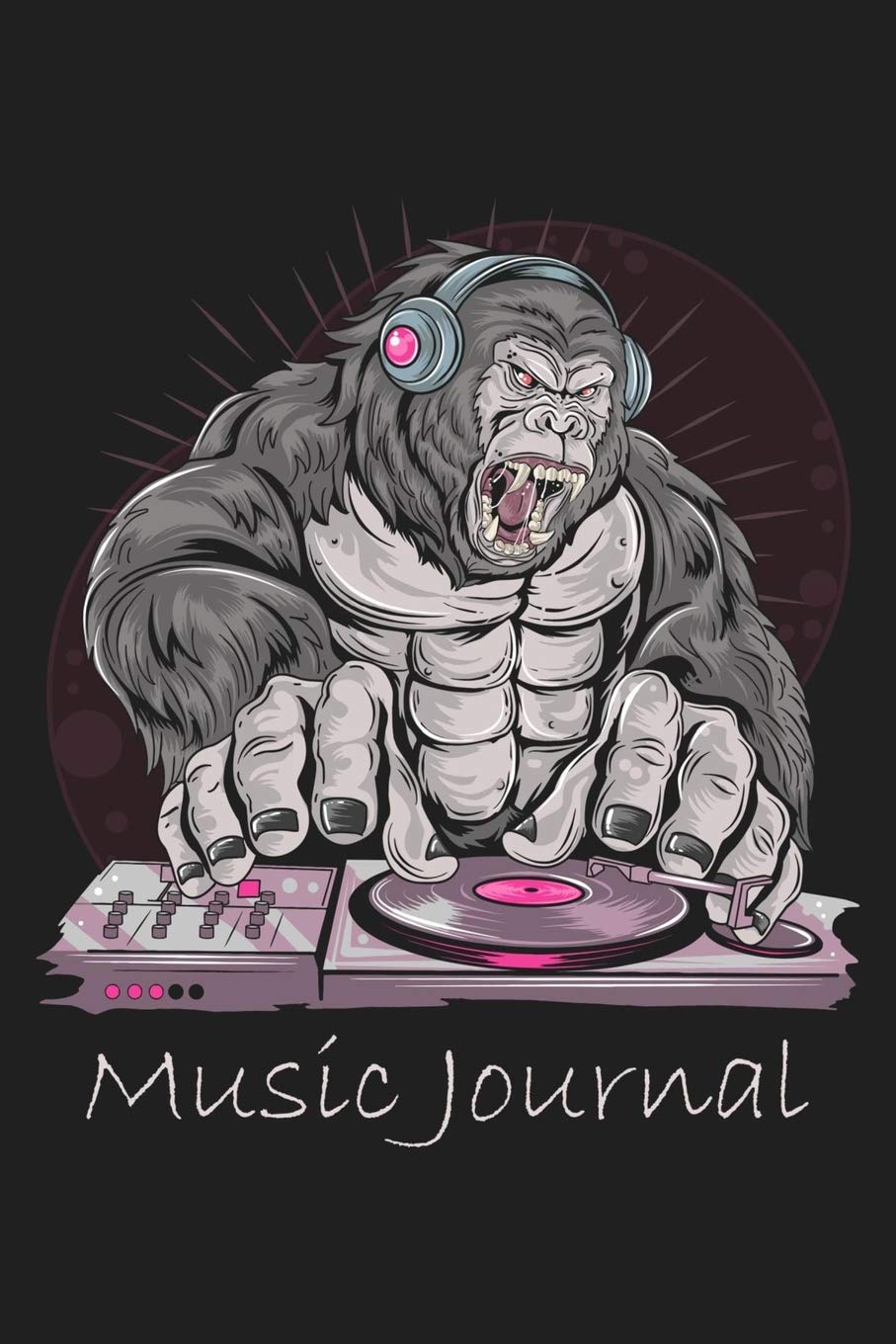 Music Journal: Music Songwriting Journal: Blank Sheet Music, Lyric Diary and Manuscript Paper for Songwriters and Musicians Gifts for Music and Gorilla Lovers Social Sciences