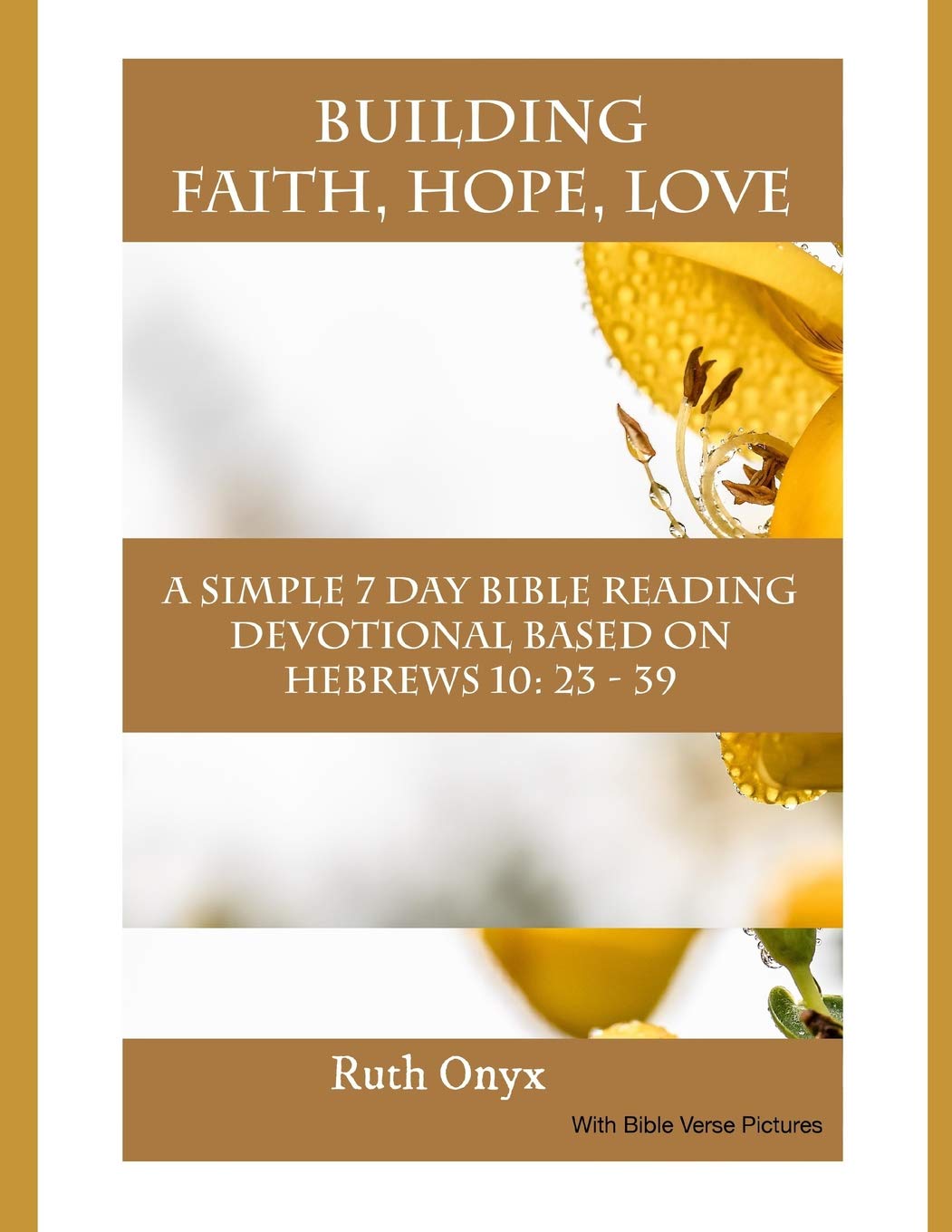Building Faith, Hope, Love - A Simple 7 Day Bible Reading Devotional Based On Hebrews 10 - 23 - 39 Social Sciences