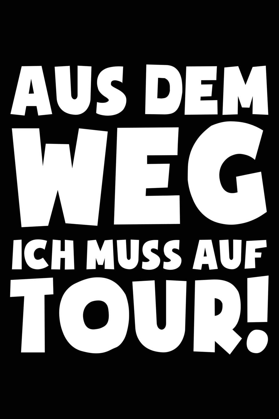 Ich muss auf Tour: Notizbuch für Wohmobil Wohnmobil Reisemobil Womo Camper Leisure, Home & Garden