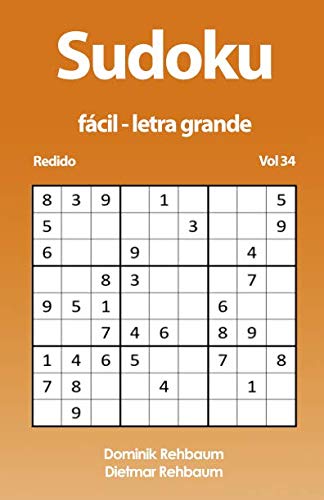 Redido Sudoku fácil - letra grande | Vol 34 Leisure & Fun
