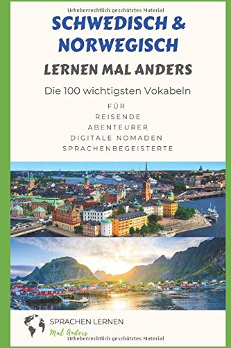 Schwedisch und Norwegisch lernen mal anders - Die 100 wichtigsten Vokabeln: Für Reisende, Abenteurer, Digitale Nomaden, Sprachenbegeisterte Foreign Languages ​​& Dictionaries